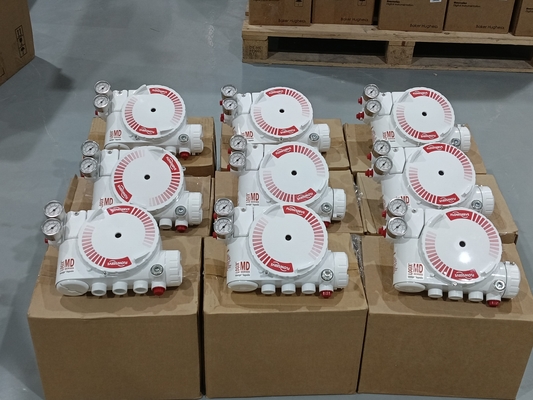 Flowserve Foxboro Valve Positioner 3200MD Com Válvula de Controle de Borboleta e Regulador de Filtros 67CFR ASCO Solenoide Valve