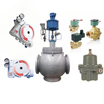 Posicionador digital de válvula de fluxo 3200MD original e novo com válvula solenoide ASCO 210