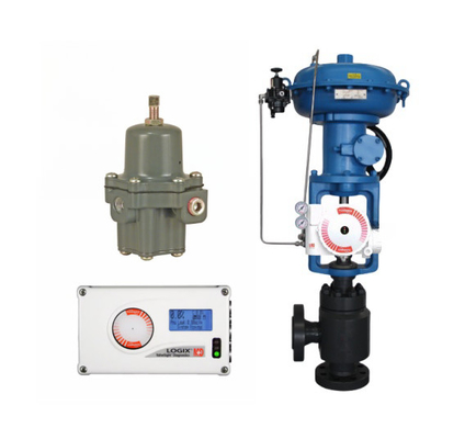 Fornecedor de estoque Flowserve 3200MD Válvula de posicionamento de controlo digital inteligente