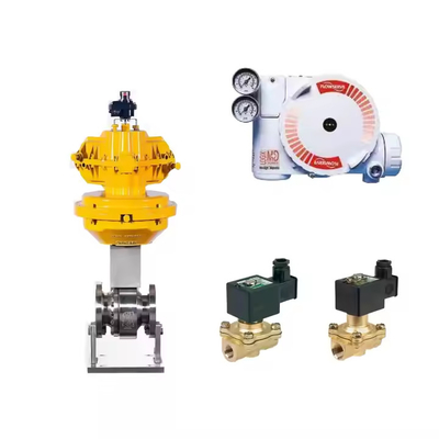 Alta precisão Flowserve Logix 3200MD Control Valve Digital Positioner com válvula de solenoide
