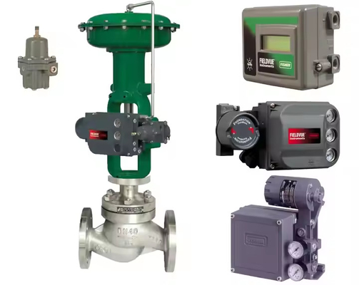 Fornecedor de estoque Peças de válvulas chinesas com posicionador de válvula Fisher e válvula de solenoide ASCO 210 e regulador de pressão de filtro 78-40