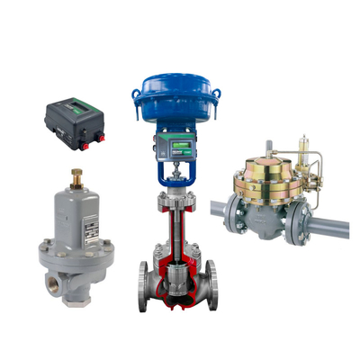 Fornecedor de estoque Peças de válvulas chinesas com posicionador de válvula Fisher e válvula de solenoide ASCO 210 e regulador de pressão de filtro 78-40