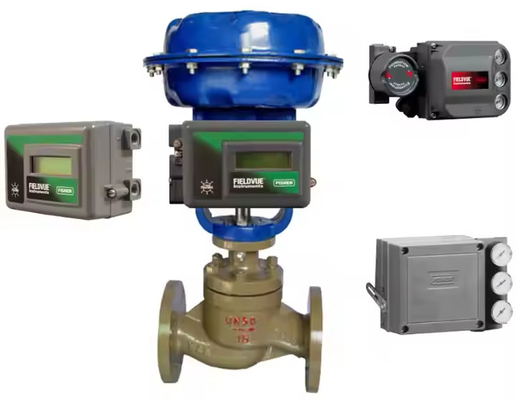 Fornecedor em estoque Fisher Valve Positioner DVC200 DVC6200 e ASCO 210 Solenoide Valve