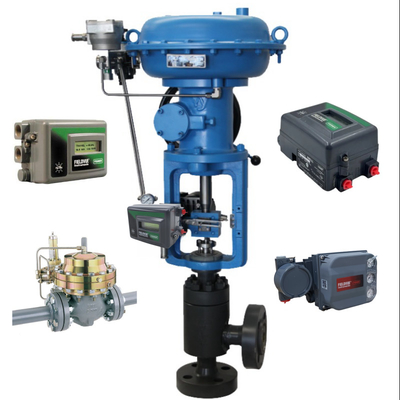 Nova válvula de controlo Fisher DVC2000 e válvula solenoide ASCO