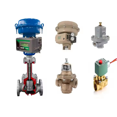 Válvula reguladora de pressão Fisher MR95 e posicionador DVC2000 e atuador pneumático Samson 3277 como peças de válvulas pneumáticas
