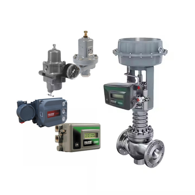 Válvula reguladora de pressão Fisher MR95 e posicionador DVC2000 e atuador pneumático Samson 3277 como peças de válvulas pneumáticas