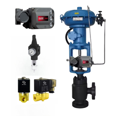 Novo pescador DVC6200 válvula inteligente posicionador posicionador samson com Hart e válvula pneumática