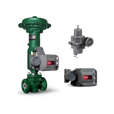 Fábrica chinesa de válvulas de controle pneumática com Fisher Fieldvue DVC6200 Controlador de posição de válvula digital e regulador 67CFR-239