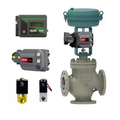 Controladores de posicionamento de válvulas de dupla ação originais da Fisher DVC2000 DVC6200
