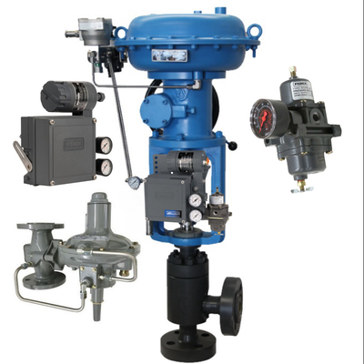 Com um bom preço / Produto eficiente comprovado no campo Fisher 3582i Electro-Pneumatic Valve Positioner com atuadores chineses