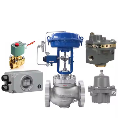 Wuzhong ATS válvula de controlo pneumático com regulador de filtro 67CFR e Fisher DVC2000 Valve Positoner