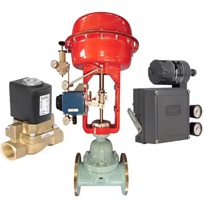 Fornecedor de estoque Válvula de posicionamento Fisher 3582/3582i e Válvula de solenoide Burkert para Válvula de controle pneumático de marca chinesa