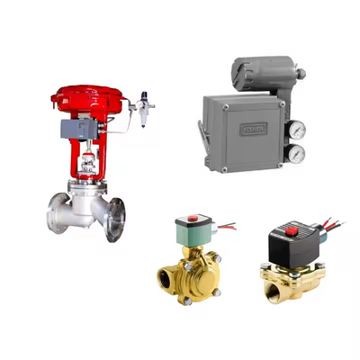 Fisher 3582i Posicionador de válvulas eletro-pneumáticas e Fisher 67CFR Regulador de filtro de ar
