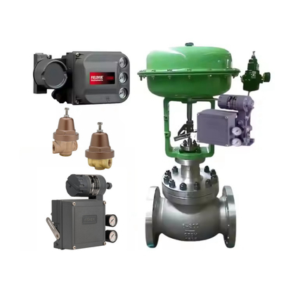Emerson pescador Electro Pneumatic Valve posicionador e neles válvula solenoide