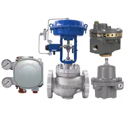 Válvula de controlo chinesa DN150 E Masoneilan SVI1000 Localizador BR200 BR400 Amplificador pneumático 78-40 Válvula redução de pressão