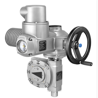 Control de pressão/corrente Deslizamento com atuador elétrico Auma SA/SQ e caixa de velocidades multi-rotação GK/GST/GHT
