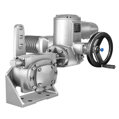 Control de pressão/corrente Deslizamento com atuador elétrico Auma SA/SQ e caixa de velocidades multi-rotação GK/GST/GHT