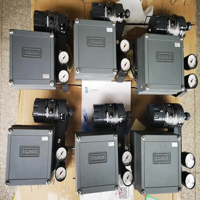 Válvula de controlo chinesa equipada com Fisher 3582i DVC6200 DVC2000 DVC510si posicionador de válvula inteligente e válvula solenoide ASCO