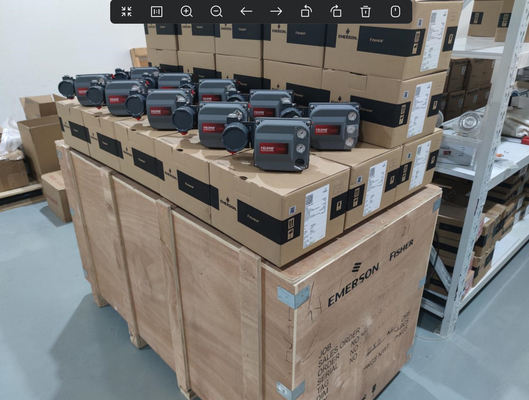 Stock Emerson Fisher válvula de controlo pneumático de alta qualidade DVC7K DVC6200 DVC2000 DIGITAL VALVE POSITIONER Coração com bom preço