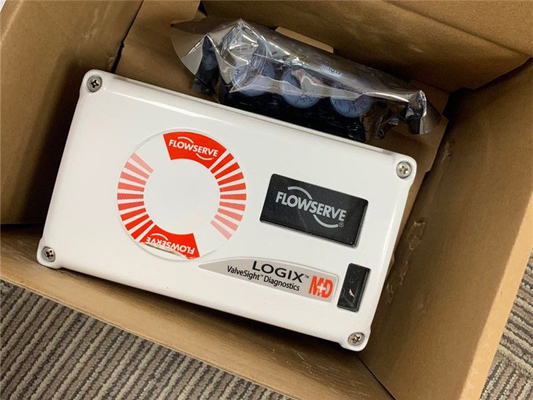 Válvula de controlo pneumática linear com servidor de fluxo LOGIX 520MD Posicionador de válvula cardíaca digital e válvula solenoide ASCO em estoque