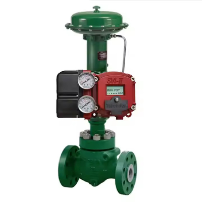 Actuador electropneumático com dispositivo de desligamento de emergência Masoneilan SVI II ESD SIL3 e controlador PST