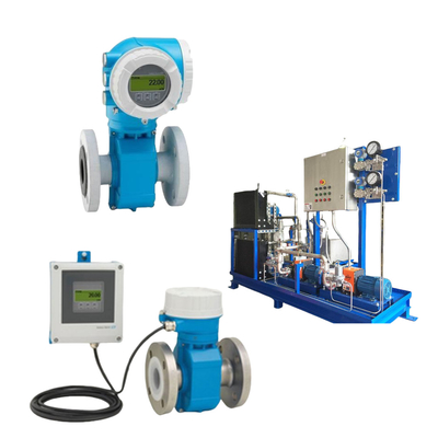 Medidor de fluxo de alta temperatura Endress + Hauser Proline Promag P 300 Transmissor de medidor de fluxo eletromagnético