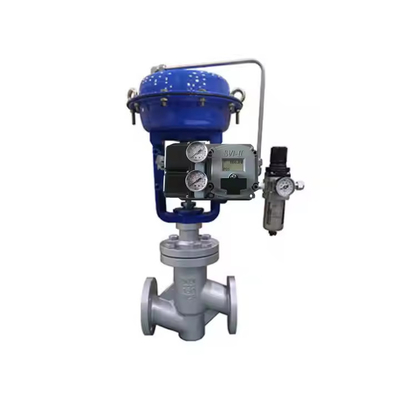DN250 válvulas de controlo pneumáticas com SVI2-21123121 Masoneilan Digital Valve Positioner e 78-40 Regulador de filtro