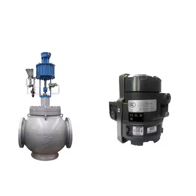 Válvula de controlo pneumático com posicionador Masoneilan SVI2-21123111 e válvula de regulação de pressão Tescom 44-4600