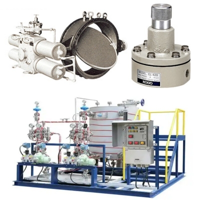 Deslizamento da válvula de controlo de caudal equipada com válvula de controlo KOSO 710C 7300RA cilindro PRF400 válvula de redução de pressão do filtro