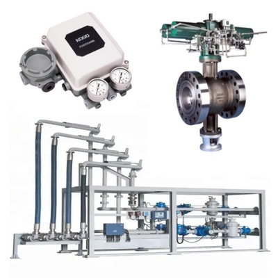 Deslizamento de comutação de válvulas com KOSO 210C/220C/230C válvula de esfera 6300RB atuador e EP801 posicionador de válvula PRF310 filtro de ar