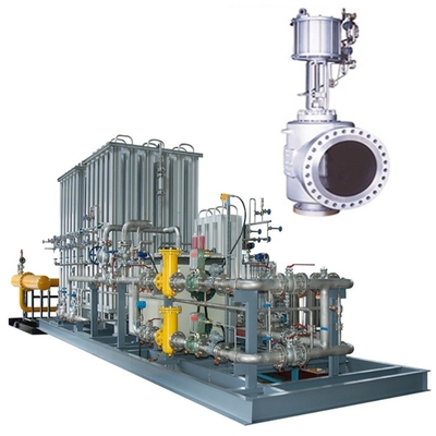 Deslizamento de válvula de controle de fluxo equipado com válvulas KOSO 500M/500D e 5200LA/6300LA Actuadores pneumáticos EP800 posicionadores de válvula