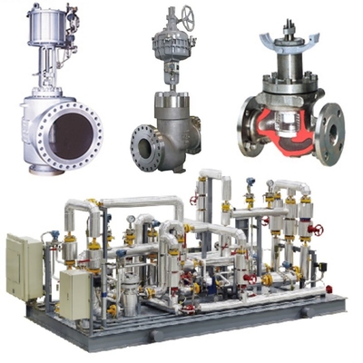 Deslizamento de válvula de controle de fluxo equipado com válvulas KOSO 500M/500D e 5200LA/6300LA Actuadores pneumáticos EP800 posicionadores de válvula