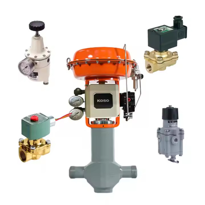 Fornecedor de estoque KOSO 800 série Electro-Pneumatic Valve Positioner With ASCO Solenoid Valve Em estoque