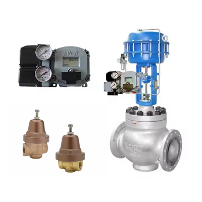 Válvula de controlo pneumática com posicionador inteligente pneumático Masoneilan SVI2-21113121 Ação única com feedback sem ecrã