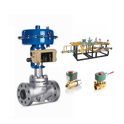 Fornecedor Peças sobressalentes Série Samson Tipo 4763 posicionador electropneumático com válvula de solenoide Burkert Para válvula de marca chinesa