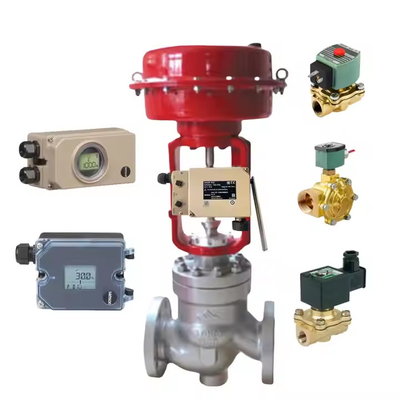 posicionador de válvula de controlo de alta sensibilidade samson com válvula solenoide Neles