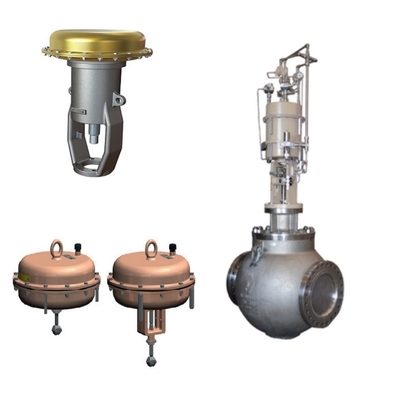Samson 3260/3244 válvula de controlo e 3271/3277 actuador pneumático com 3967 válvula de solenoide e China posicionador de alta qualidade