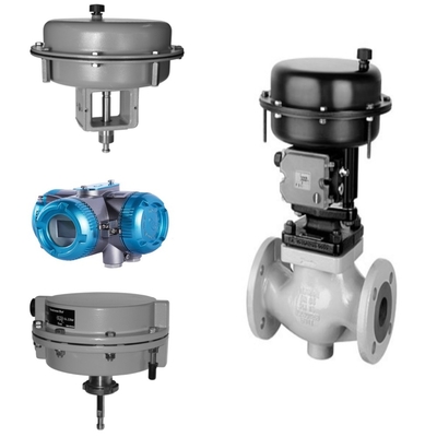 Samson 3260/3244 válvula de controlo e 3271/3277 actuador pneumático com 3967 válvula de solenoide e China posicionador de alta qualidade