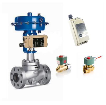 Posicionador Samson 3767 com válvula Samson3241 e actuador pneumático 3271 SMC AW20 válvula de redução de pressão do filtro