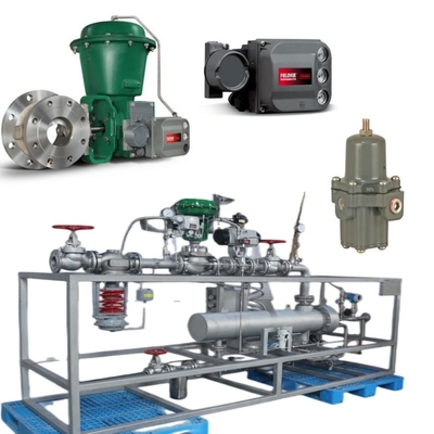 Deslizamento de comutação de válvulas com EMERSON Fisher V150/V200 /V300 válvula de controle 1061/2052 atuador pneumático DVC6200 posicionador