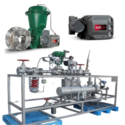 Deslizamento de comutação de válvulas com EMERSON Fisher V150/V200 /V300 válvula de controle 1061/2052 atuador pneumático DVC6200 posicionador