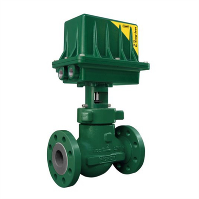 Válvula de controle de fluxo deslizante com EMERSON Fisher D3/D4 Válvula de controle com atuador elétrico de geração 2