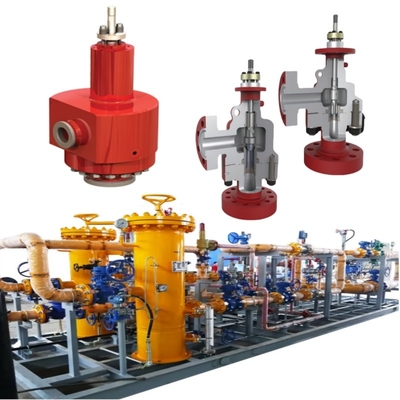Válvula de controlo de flanges Samson PN1.6~42MPa ANSI 150~2500LB com assento cônico ou de anel DN15~DN600