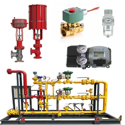 Válvula de comutação de deslizamento Masoneilan 71000 Válvula de controlo 87/88 Actuador SVI FF/SVI-3 ACSO Válvula solenoide SMC Regulador de tensão