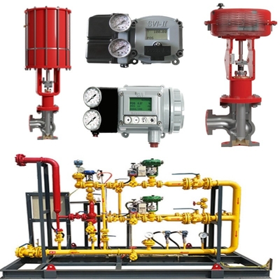 Válvula de comutação de deslizamento Masoneilan 71000 Válvula de controlo 87/88 Actuador SVI FF/SVI-3 ACSO Válvula solenoide SMC Regulador de tensão