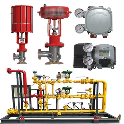 Válvula de comutação de deslizamento Masoneilan 71000 Válvula de controlo 87/88 Actuador SVI FF/SVI-3 ACSO Válvula solenoide SMC Regulador de tensão