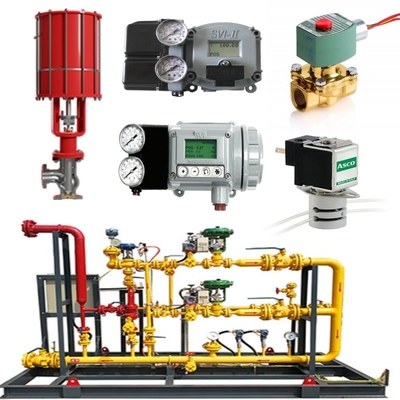 Válvula de comutação de deslizamento Masoneilan 71000 Válvula de controlo 87/88 Actuador SVI FF/SVI-3 ACSO Válvula solenoide SMC Regulador de tensão