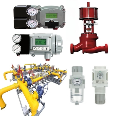 Masoneilan 49000 válvula de controlo 37/38 Actuador SVI1000/SVI II/SVI III posicionador ACSO válvula solenoide SMC válvula redução de pressão