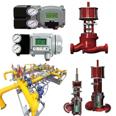 Masoneilan 49000 válvula de controlo 37/38 Actuador SVI1000/SVI II/SVI III posicionador ACSO válvula solenoide SMC válvula redução de pressão