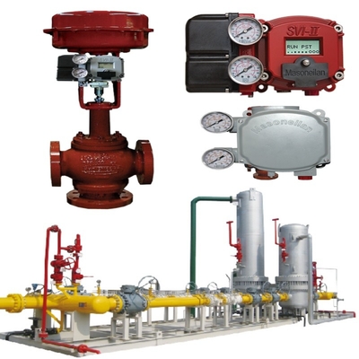 Válvula de controlo de fluxo pneumático com ligação de tipo flange de ferro dúctil nodular e enchufe rotativo excêntrico
